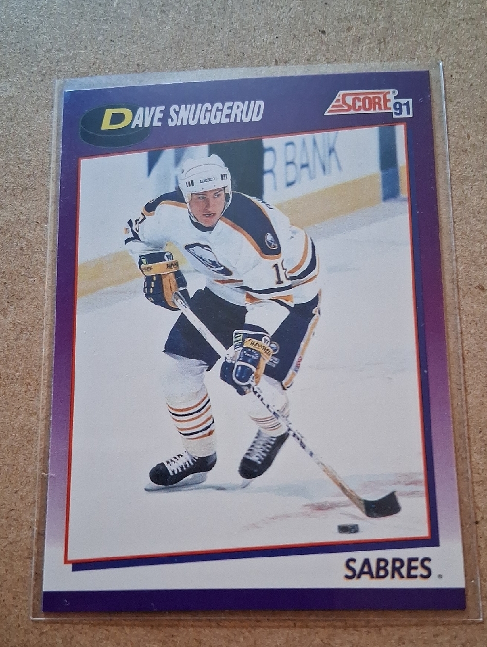Snuggerud Buffalo Sabres Hockey Trading Cards